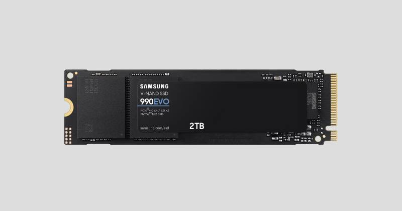 Samsung introduces the enhanced performance and power efficiency 990 EVO SSD