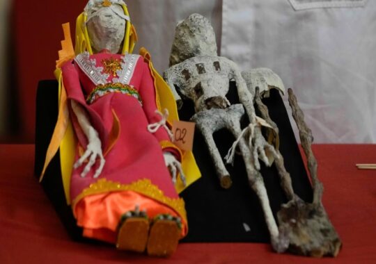 They are not extraterrestrial. The decision was made by Peruvian authorities who confiscated two doll-like creatures