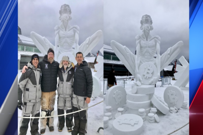 Top honors at the International Snow Sculpture Championships go to a Northampton guy