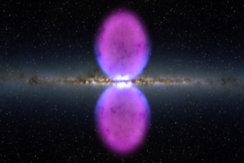 Unidentified gamma-ray pattern discovered outside of our galaxy by NASA’s Fermi observatory