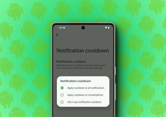 ANDROID 15 ADDS A NEW FUNCTION CALLED “NOTIFICATION COOLDOWN”