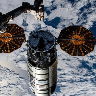 Space Station Welcomes Cygnus Spacecraft Delivering 8,200 Pounds of Cargo