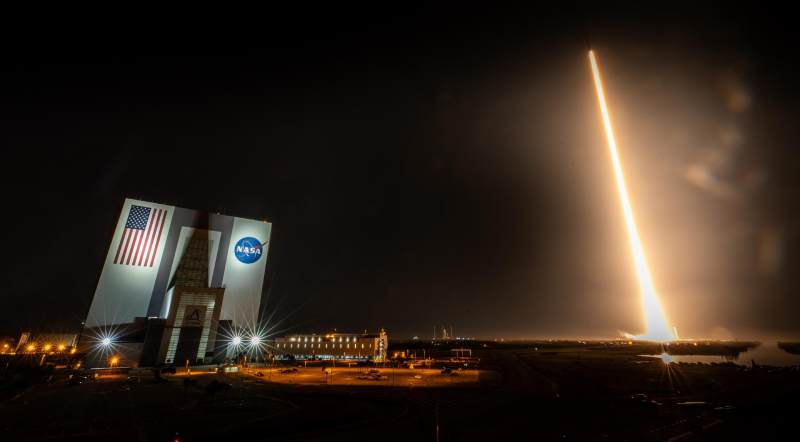 SpaceX Crew-8 of NASA Takes Off for the International Space Station