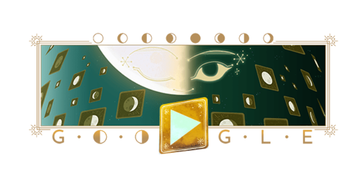 Google Unveiled Interactive Doodle To Celebrate The Last Half-moon of March 2025